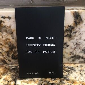 Dark is Night Henry Rose 1.5ml Sample Vial Spray